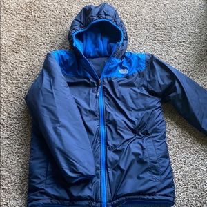 North face reversible coat